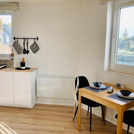 La Belle Vue Appartement 2 Personnes Vue Port Dieppe Exterior foto